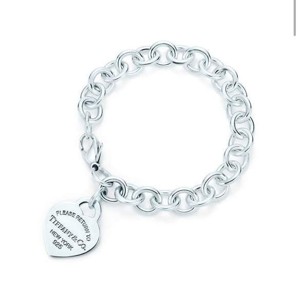 Tiffany & Co. Jewelry - Tiffany’s Heart Tag Charm Bracelet